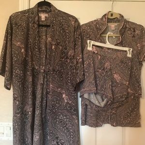 Maternity sleepwear set